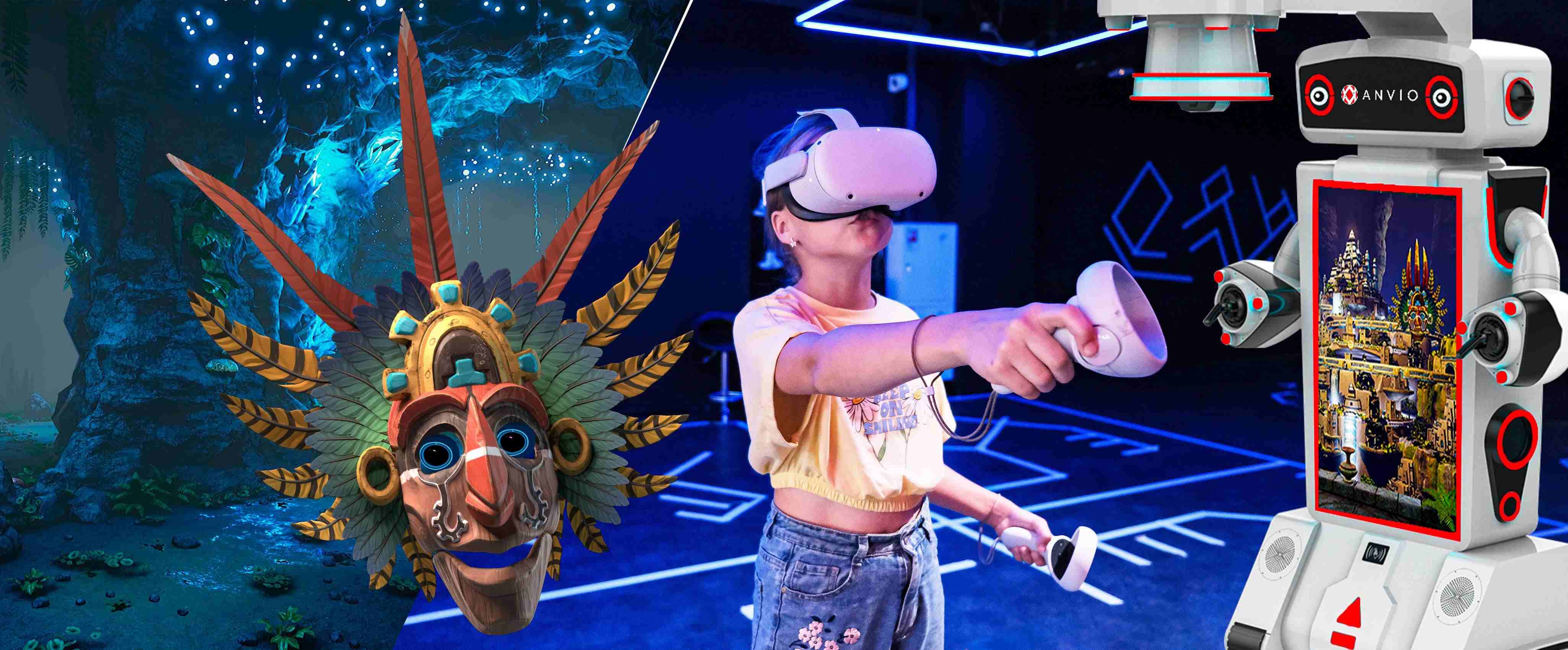 More attractions! VR-Robot